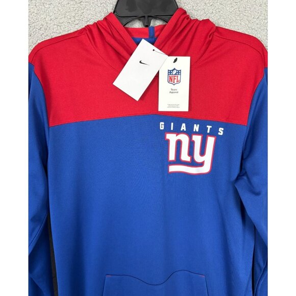 Nike Mens NFL New York Giants Fan Gear Pullover HoodieBlue/Red Small NWT's. - Picture 2 of 8